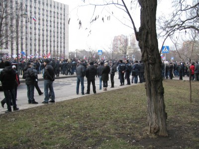 1 марта 2014 года. Донецк