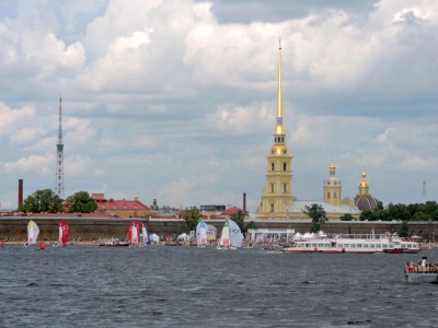 Санкт-Петербург. Пвруса на Неве